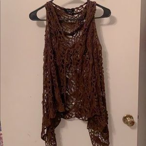 Kaktus Boho Style Vest cardigan